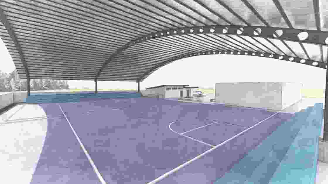 New gym facility rendering